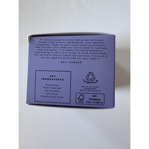 Revolution Skin Sali Hughes Cream Drench-Rich Anytime Moisturiser 1.69 fl oz-New - Picture 5 of 6